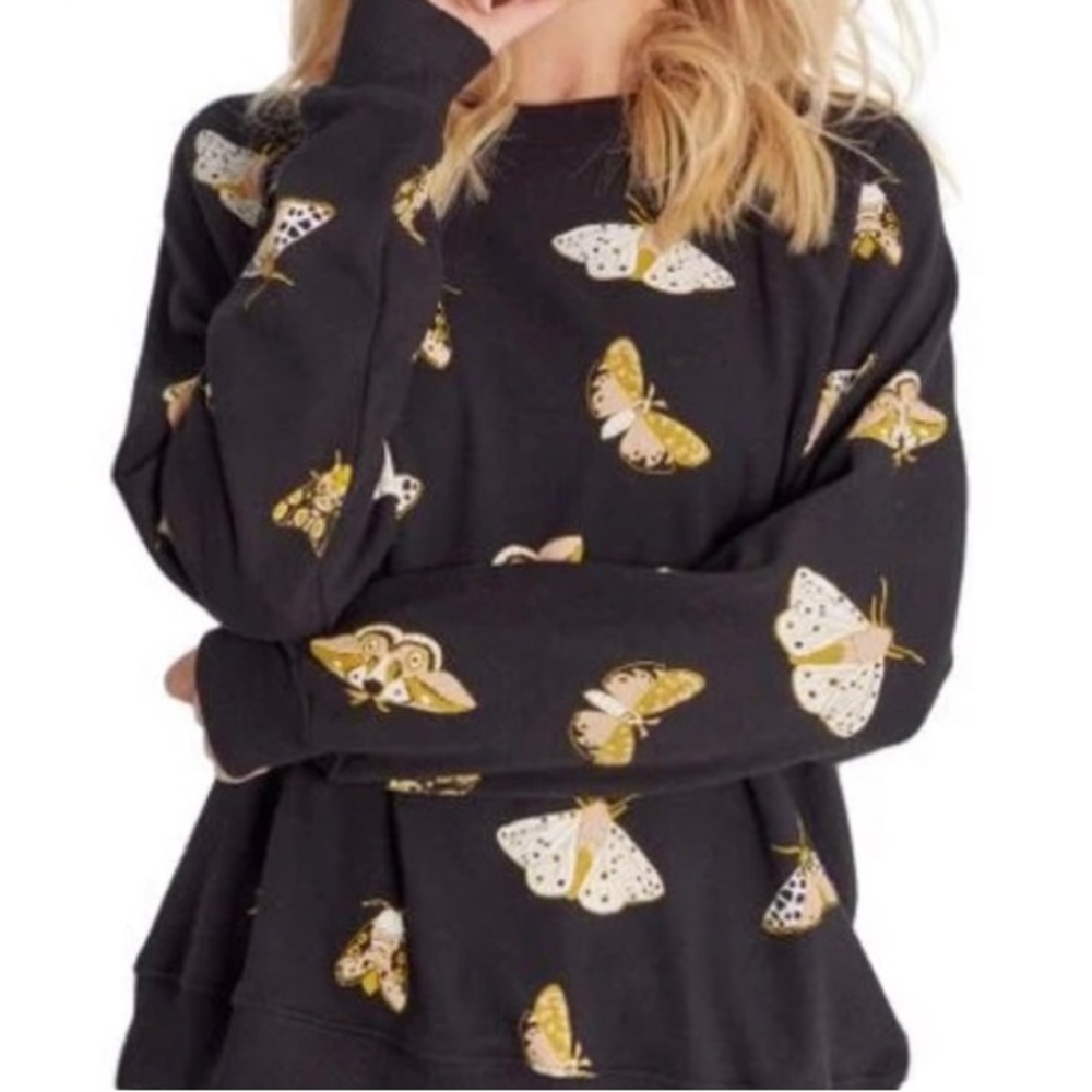 Wildfox Eclipse Moth Sommers sweatshirt